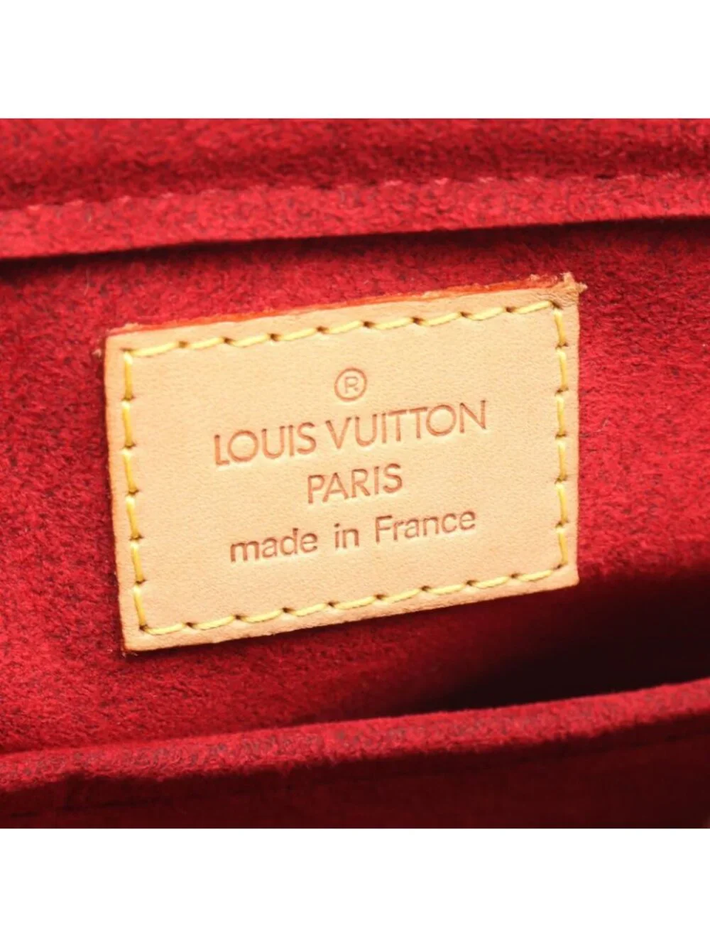 Louis Vuitton Shoulder Bag GM Canvas Leather GM